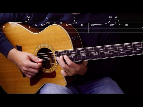 I tried this classic ELECTRIC guitar solo on acoustic — not sure it worked