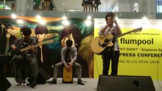 Flumpool Singapore 2016 Press conference - Yoru wa nemureru kai Acoustic Live