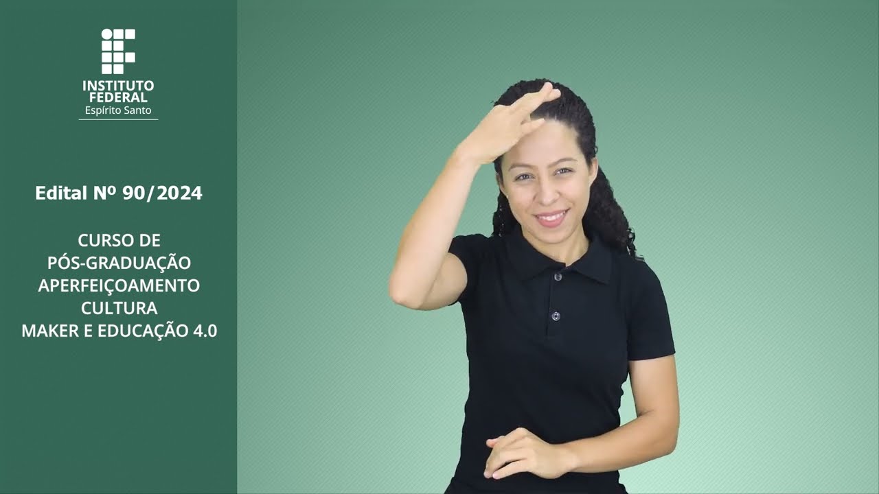 EDITAL Nº 90/2024 – EDITAL CURSO DE PÓS-GRADUAÇÃO APERFEIÇOAMENTO CULTURAMAKER E EDUCAÇÃO 4.0