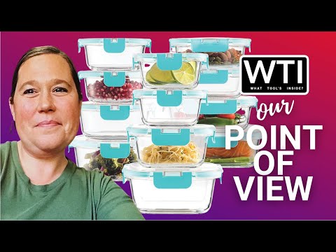 FineDine 24pc Glass Storage Containers - WTI product video review