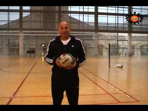 Voley: Jugada básica.