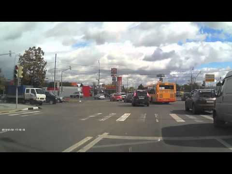 Я свидетель  ДТП, Москва и МО 01.09.2014 (Запись видеорегистратора)