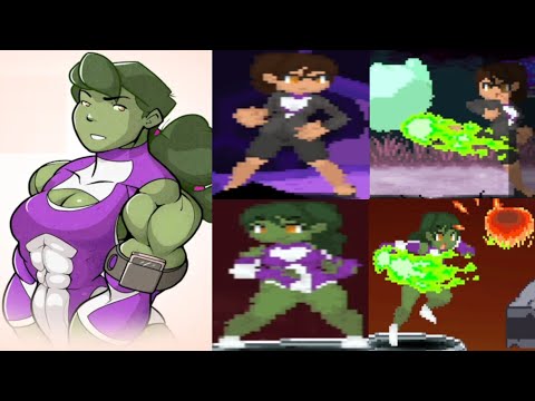 Echidna Wars DX:  Workaround -Chaos- MAP MOD She-Hulk
