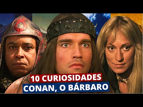 10 CURIOSIDADES e SEGREDOS de CONAN, O BÁRBARO (O CLÁSSICO de 1982) em menos de 6 minutos
