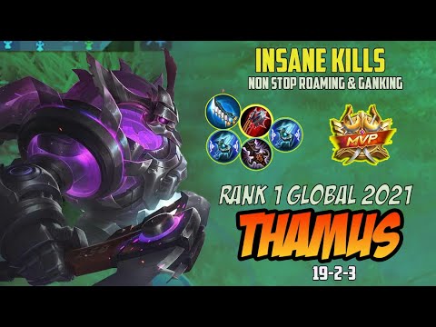 Burn Enemies in Hell by Thamuz | Top Thamuz Best Build - Top Global Thamuz 2021| Mobile Legends 2021