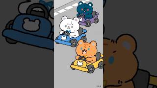 【アニメ】とうそうしん #さんくま #anime #にじさんじ. #ショートアニメ