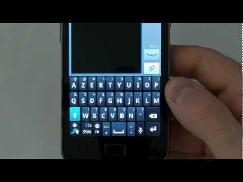 comment ouvrir les mms sur samsung galaxy y