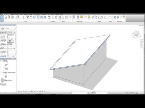 Revit Tutorial - Shed Roof High Eave Detail