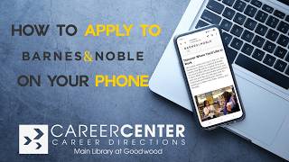 How to Apply at Barnes & Noble on Your Phone