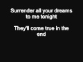 Pat Benatar - Shadows Of The Night Lyrics
