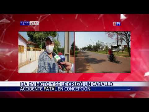 Caballo ocasiona accidente fatal