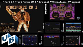 Atari ST Atari Force CD 1 : Special YAK edition. (7 games)