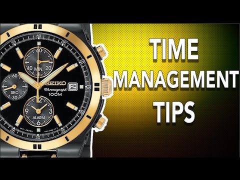 Time Management Tips Video