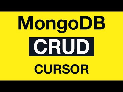 MongoDB CRUD Operations 11 Cursor