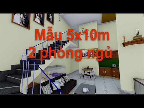 5x10m 2 phòng ngủ ở Trảng Bom - Đồng Nai | Simple house