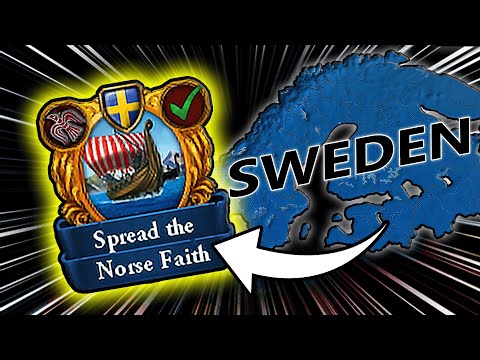 The NORSE Path NO ONE Chooses As SWEDEN in EU4 1.36