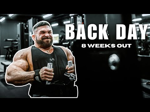 Back Day with Patrick Moore | 8 Weeks Out | Mr. Olympia Derek Lunsford