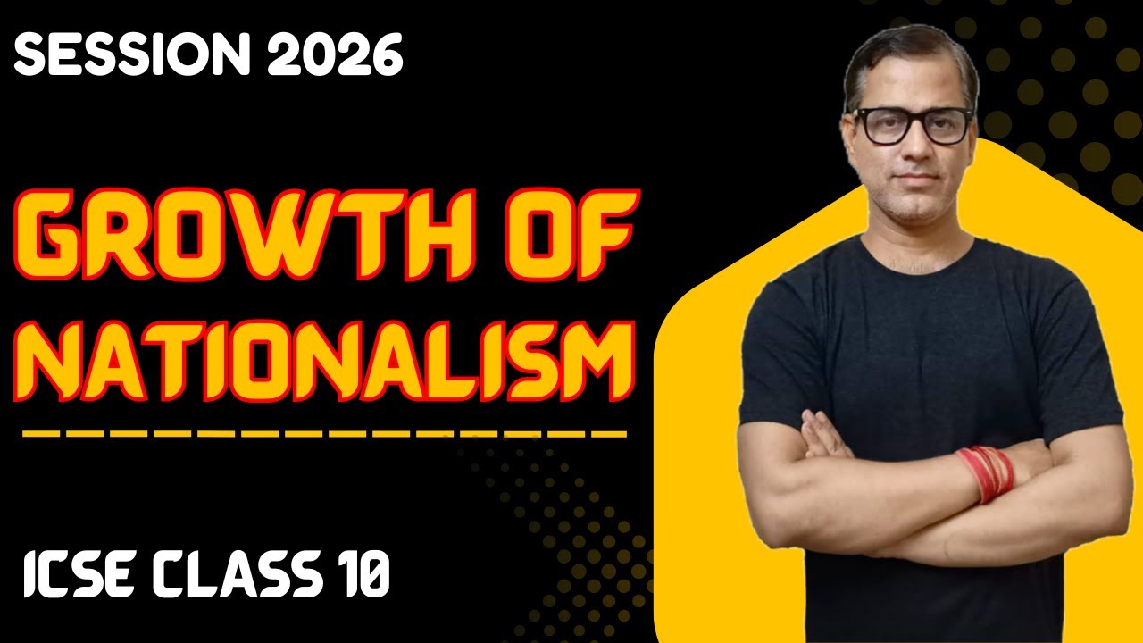 Growth Of Nationalism Class 10 ICSE | Foundation of Indian National Congress | @sirtarunrupani