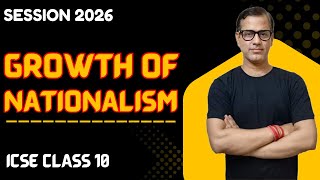 Growth Of Nationalism Class 10 ICSE | Foundation of Indian National Congress | @sirtarunrupani