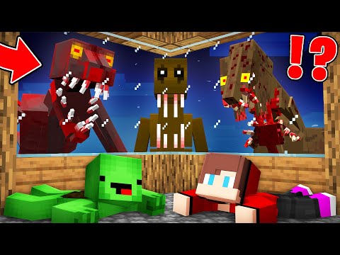 Hide from Scary Cave Dwellers in Minecraft!