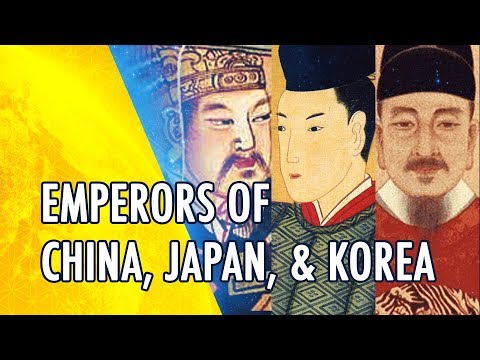 Differences of Ancient Chinese, Japanese, and Korean Emperors