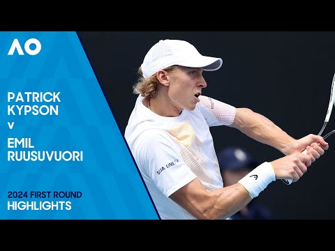 Patrick Kypson v Emil Ruusuvuori Highlights | Australian Open 2024 First Round