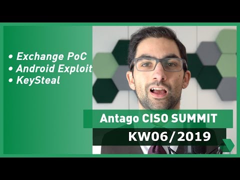 CISO Summit: KW 06 2019 - Workaround für PrivExchange, Android-Patches und KeySteal bei macOS