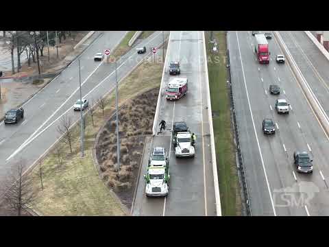 01-30-2023 Dallas, TX Winter Storm - Freezing Rain Accidents with Hazardous Travel