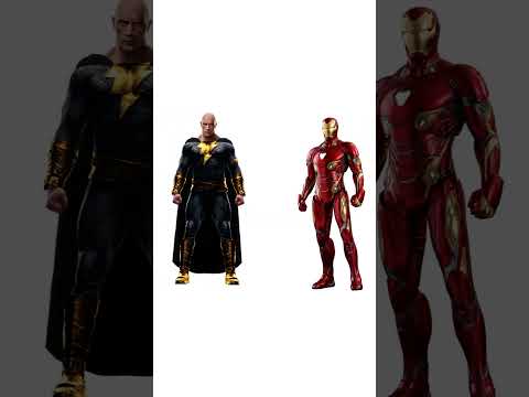 Black Adam vs Thor in marvel vs DC #marvel #dc