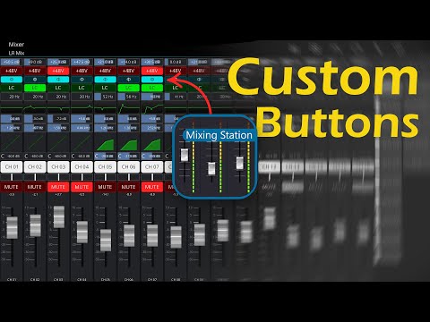 😍These NEW channel strip Buttons are AMAZING! | Mixing Station