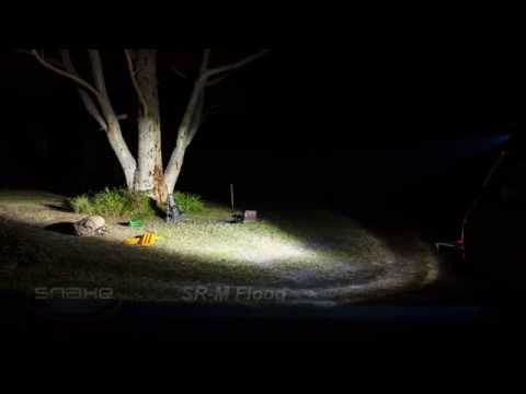 Rigid industries SRM Flood Beam Pattern - Snake Racing