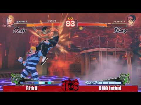 Road to Evo 2 SF4 Singles: Rithli vs DMG Inthul