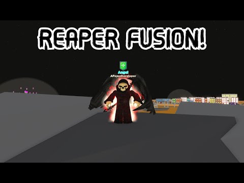 GETTING THE REAPER FUSION IN SUPER POWER FIGHTING SIMULATOR! INSANE POWER!