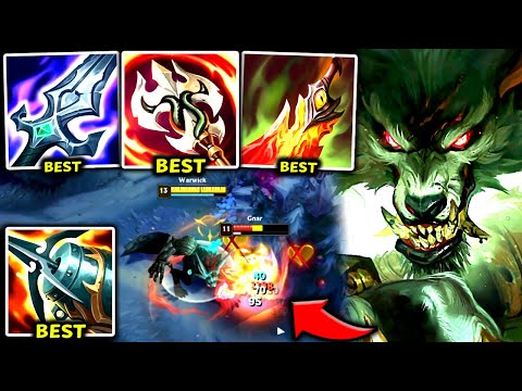 WARWICK TOP IS TOO STRONG & I CANT BE STOPPED LOL! (HIGH W/R) - 2025 Warwick TOP Gameplay Guide