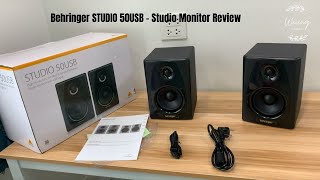 Behringer STUDIO 50USB - Studio Monitor Review