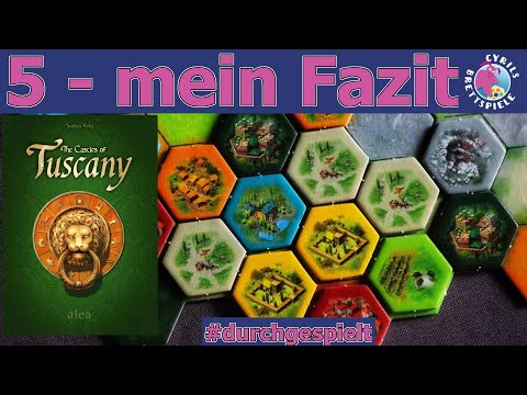 Cyrils Brettspiele - The Castles of Tuscany (S229E05) - Mein Fazit