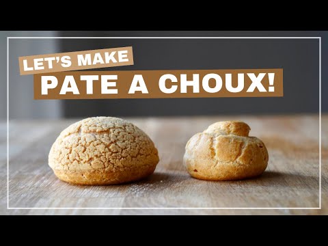 Pate a Choux | Making Choux Pastry with Craquelin!