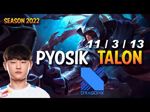 DRX Pyosik TALON vs KAYN Jungle - KR Ranked