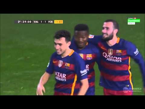 Wilfrid Kaptoum | Barcelona 1-1 Valencia