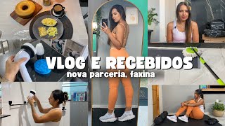 Parceria nova, abrindo recebidos, JEJUM 16h, faxina, testando utensílios novos