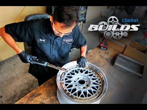 Clarion Builds Breathes New Life Into a Classic Set of BBS RS Wheels