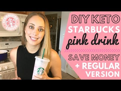 DIY Starbucks Pink Drink // How to Make KETO PINK...