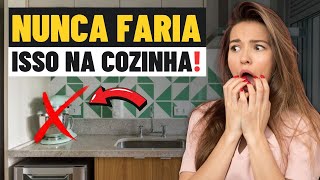 10 COISAS QUE EU NUNCA FARIA EM UMA COZINHA PEQUENA