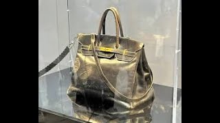エルメス初代バーキン14億7000万円　元Jリーガー社長が落札　「なんぼや」運営会社、バッグは「大切に保管、展示」「あと一声出されたら敗北が決まっていた」社長の覚悟とは？ずんだもん解説