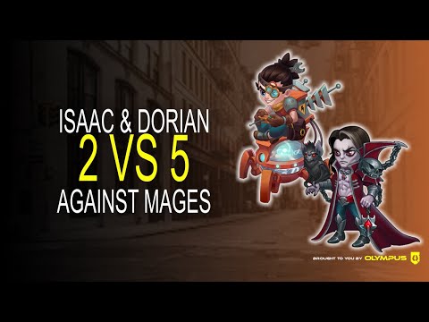 HERO WARS ISAAC TEAM | ISAAC/DORIAN VS MAGES!!!