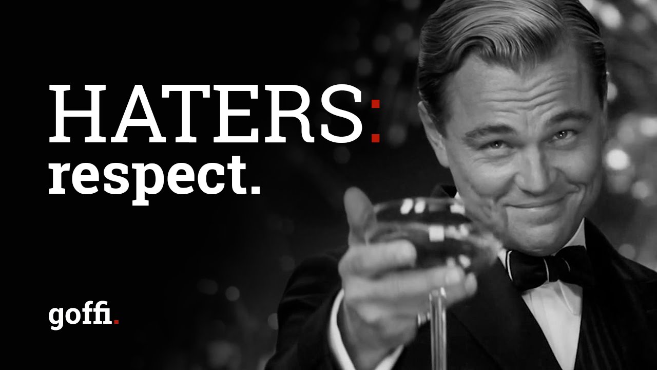 haters. respect #hsmind