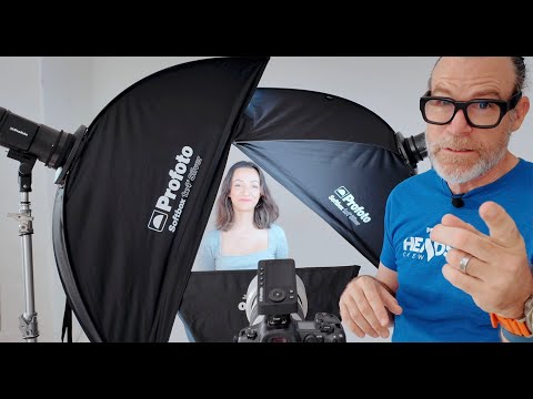 The Hurley Triangle: Lighting for Close Up Portraiture using Profoto Strip Boxes