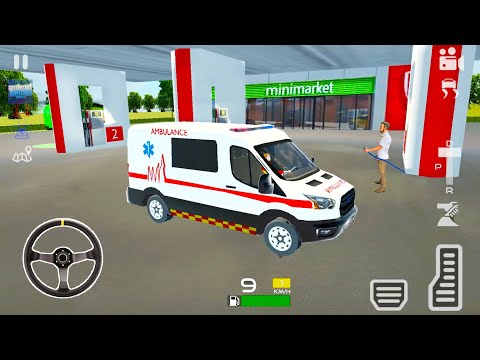 Ambulance VANs Doctor Driver Simulator #6 - Emergency Rescue Game - Android Gameplay