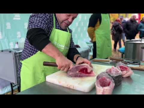 Kapr bez kostí živě na Rožmberku