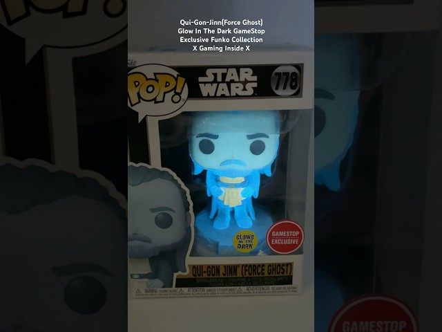 Vídeo relacionado con Funko Pop Star Wars Gamestop Exclusive Figura Quin-Gon Jinn (Force Ghost) Glows In The Dark
